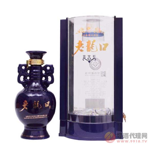 老龙口52°蓝宝石白酒500mL