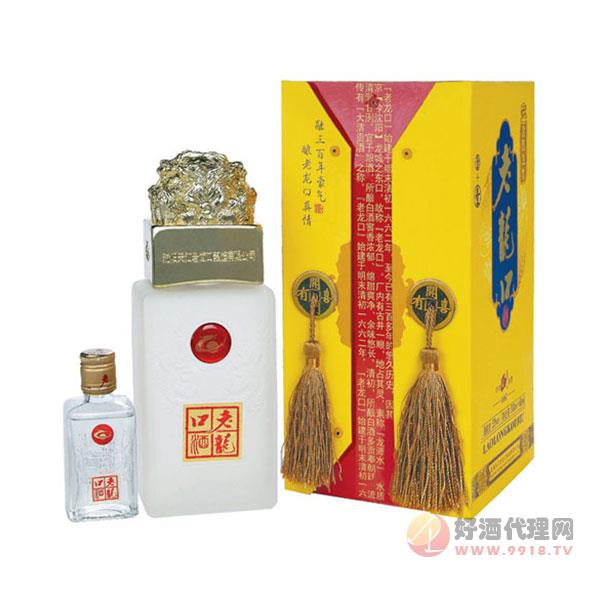 老龙口52°龙玺1-1白酒500mL