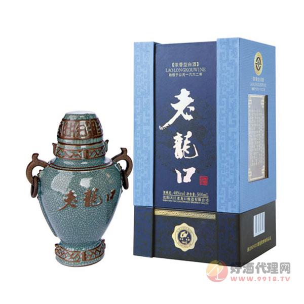 老龙口48°绿宝石酒500mL