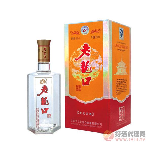 老龙口45°二品黄金白酒500mL