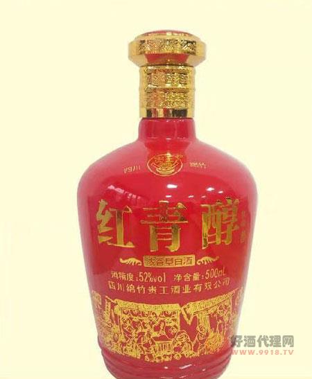 红青醇窖藏酒-52%vol-500mL