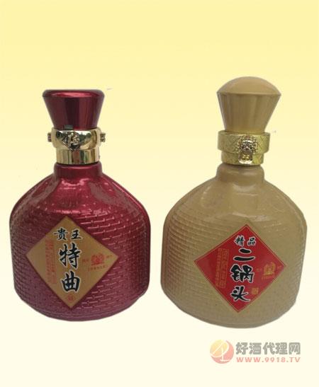贵王特曲50%vol-460mL精品二锅头42%vol-460mL