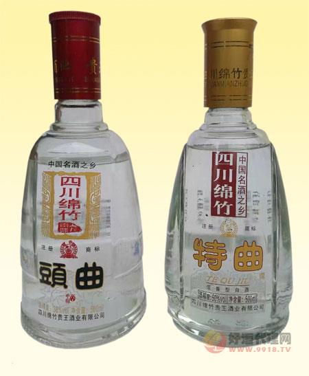 贵王头曲38%vol500mL-特曲50%vol500mL