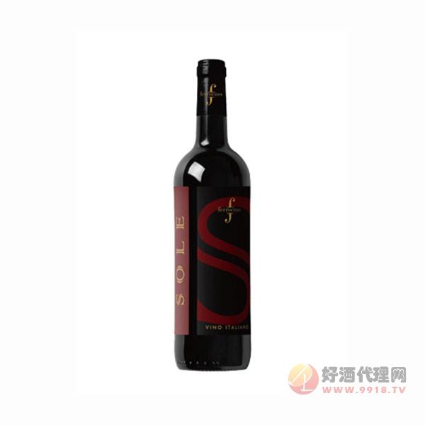 索乐红葡萄酒750ml