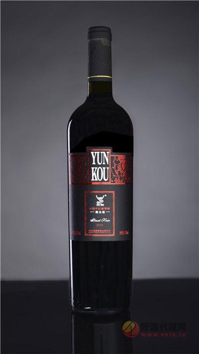 云蔻2010黑比诺干红葡萄酒