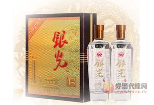 子龙醉白酒银光1983礼盒装52度2瓶