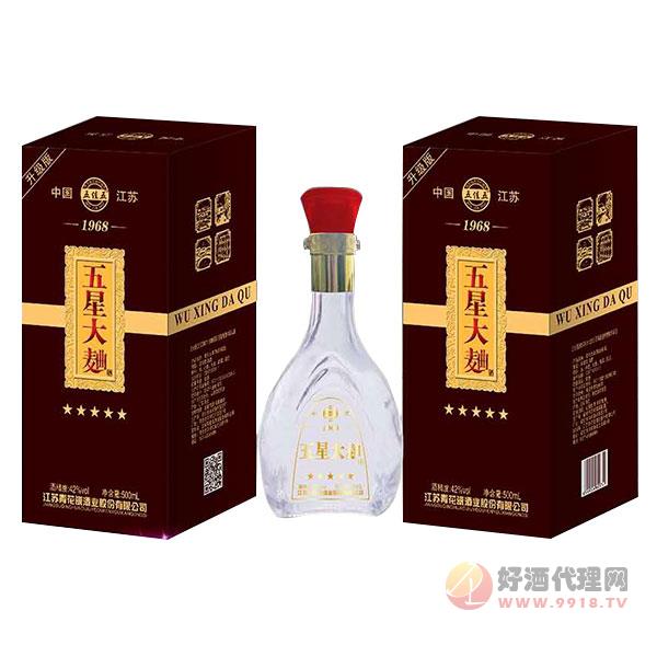 苏冠1968五星大曲浓香型500ml