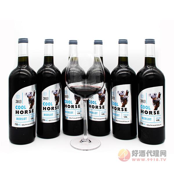2013圣力华堡酷马干红葡萄酒750ml
