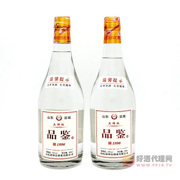 山东武城大师级品鉴1996两瓶