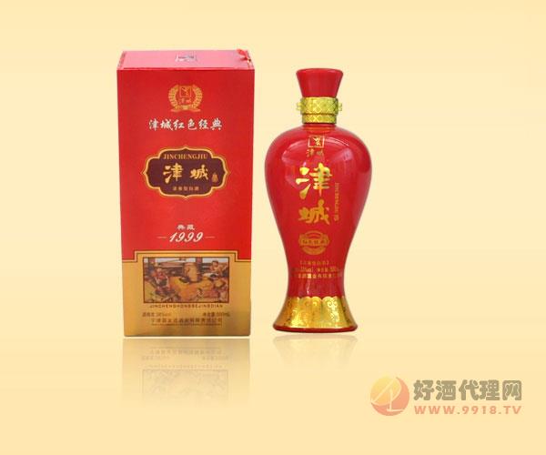 津城红色经典白酒