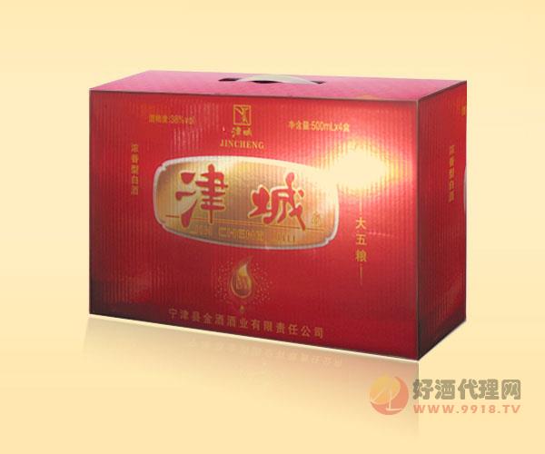 津城38度大五粮箱装