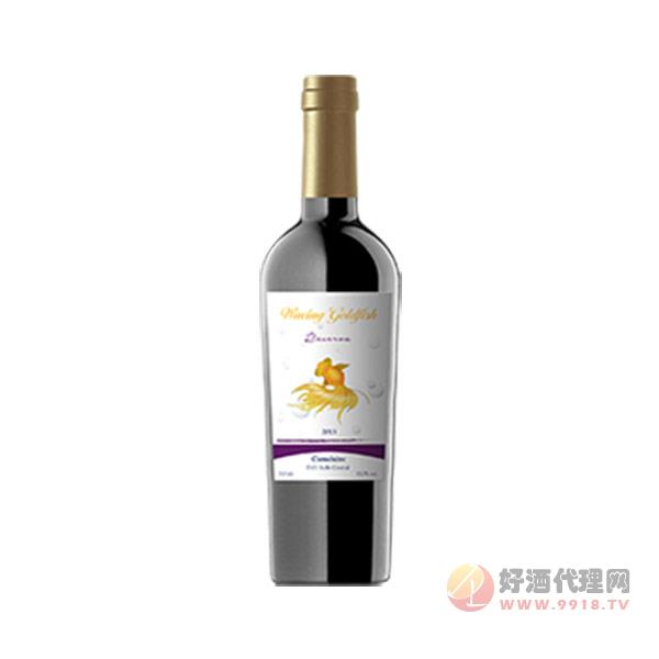 舞动金鱼珍藏佳美娜干红葡萄酒750ml