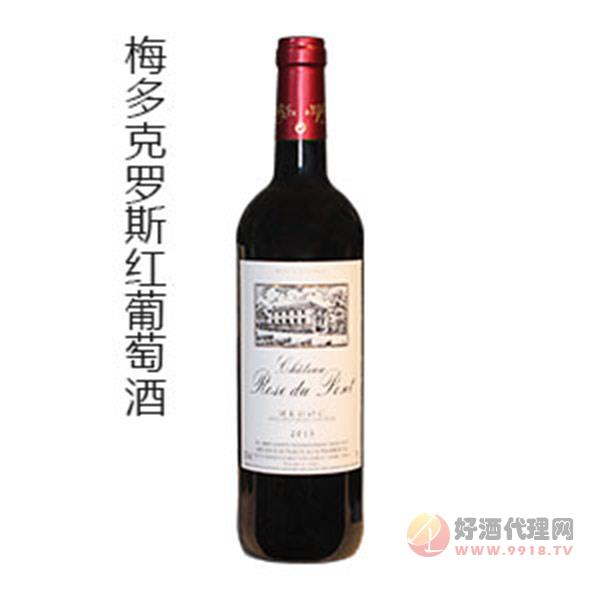 梅多克罗斯红葡萄酒750ml