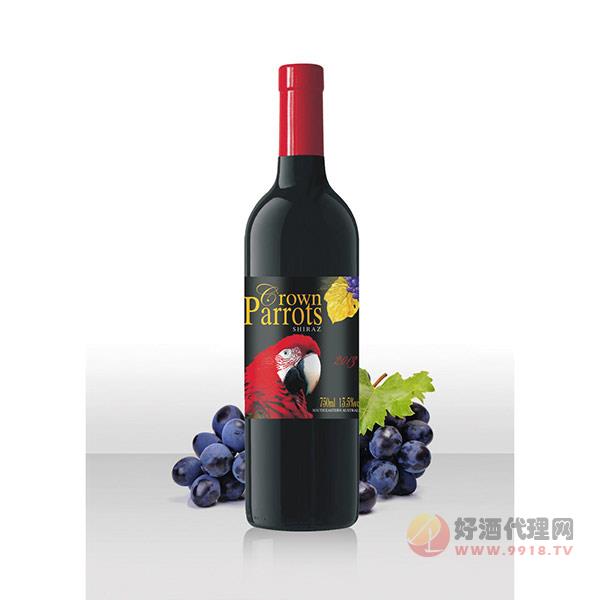 皇冠鹦鹉·红金刚干红葡萄酒750ml