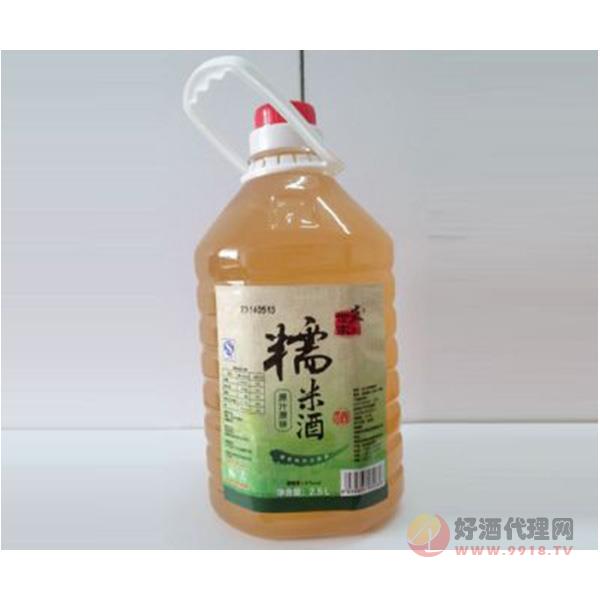 天龙糯米酒2.5l