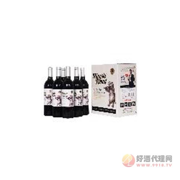 罗纳德悦色（河马）干红葡萄酒