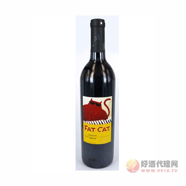 肥猫·梅乐红葡萄酒