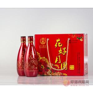 礼盒装浙一家花好月圆黄酒500ml