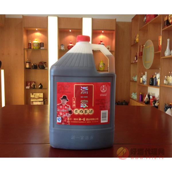 浙一家老娘舅花雕王酒5L