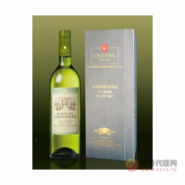 法国利隆多男爵干白葡萄酒