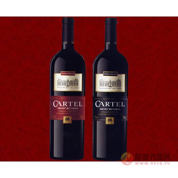 卡特尔黑+红葡萄酒750ml