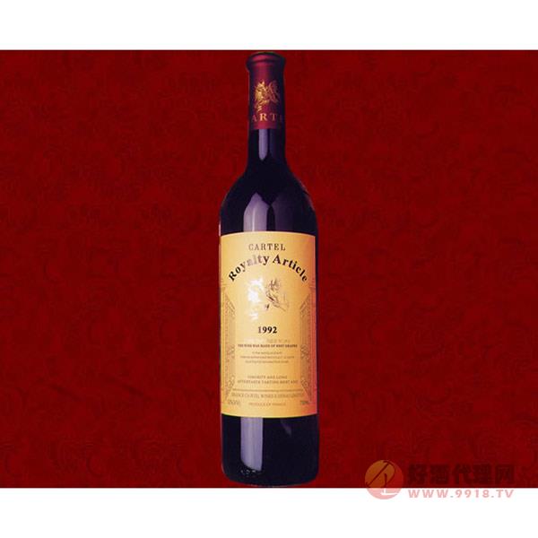 卡特尔金装干红-红色魅惑葡萄酒750ml