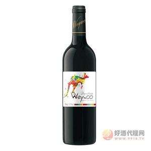 维舞酒庄袋鼠干红葡萄酒750ml