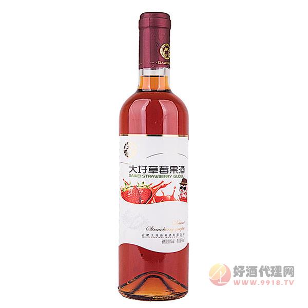 大圩草莓果酒500ml