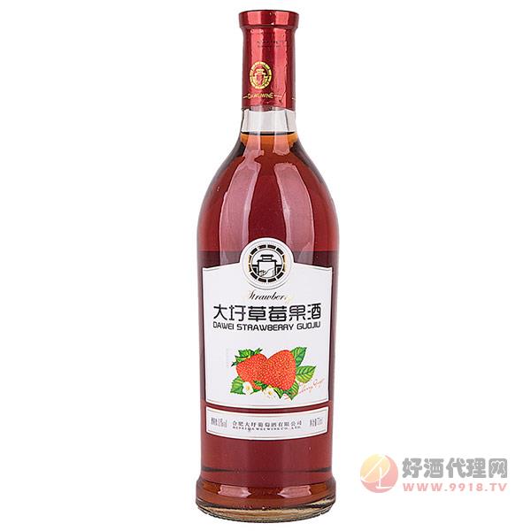 大圩草莓果酒500ml