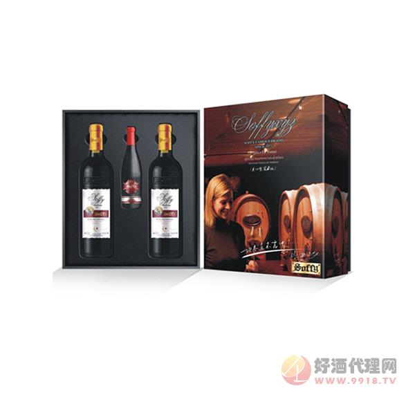 索菲94干红葡萄酒(双支礼盒)