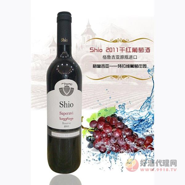 亿梵shio-2011干红葡萄酒750ml