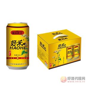 好禾黑苦荞啤酒500mlx12罐