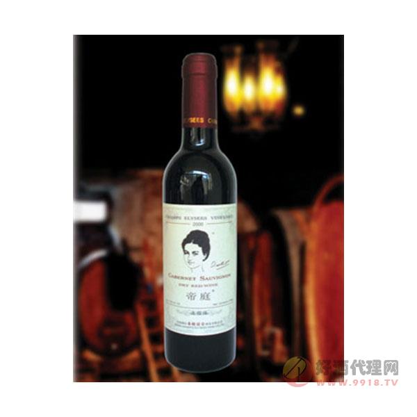 帝庭赤霞珠-2000(-商超-)葡萄酒
