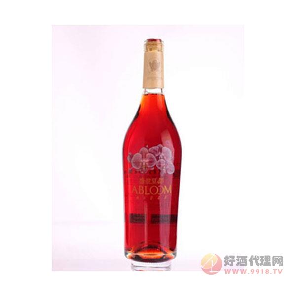 蝴蝶兰桃红葡萄酒