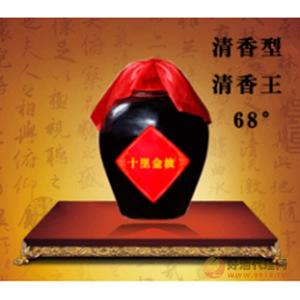 十里金波清香王68°坛装