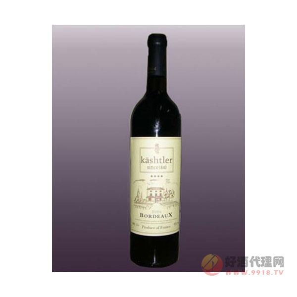 卡斯特尔四星干红葡萄酒