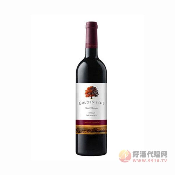 金山谷西拉红葡萄酒2007年