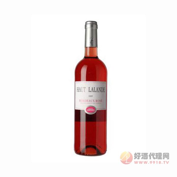 拉兰德城堡桃红葡萄酒-2009