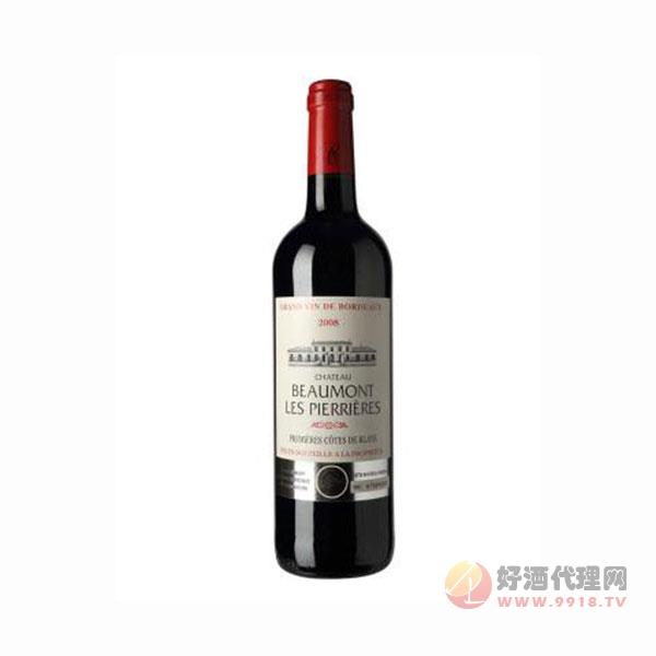 宝蒙皮耶罗红葡萄酒2008
