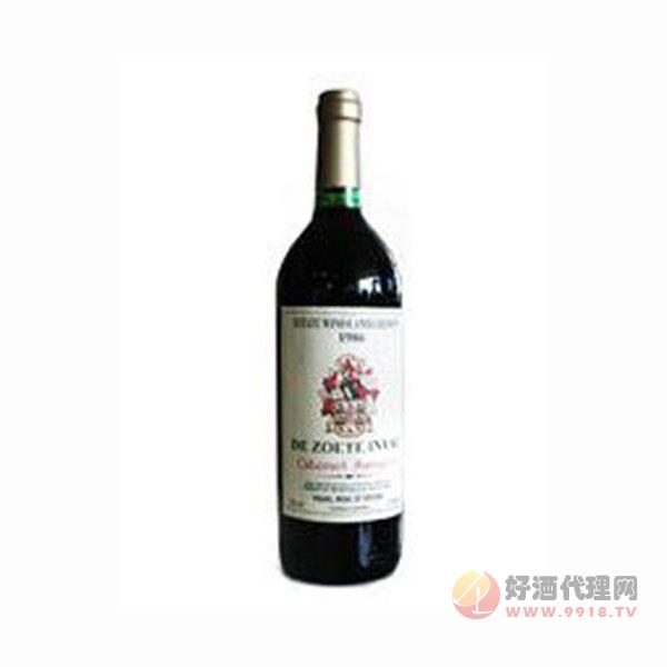 1986艾斯特赤霞珠干红葡萄酒