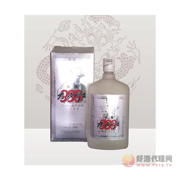 龙滨四星九加红45°白酒500ml