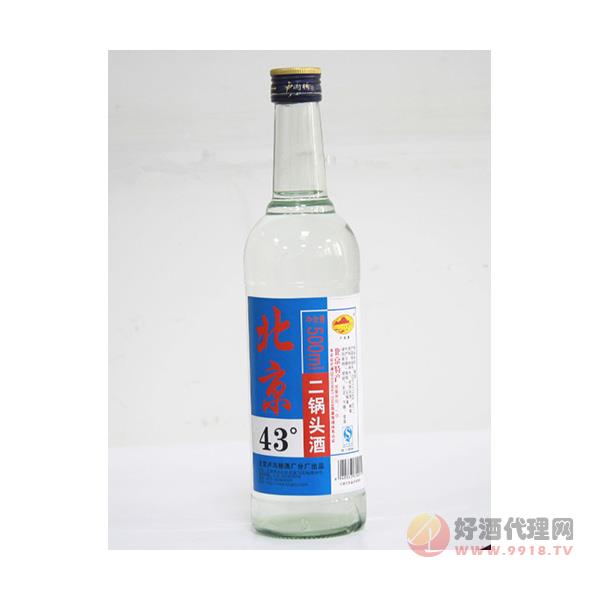 北京二锅头蓝瓶500ml