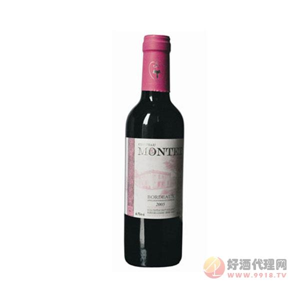 小蒙特城堡干红葡萄酒