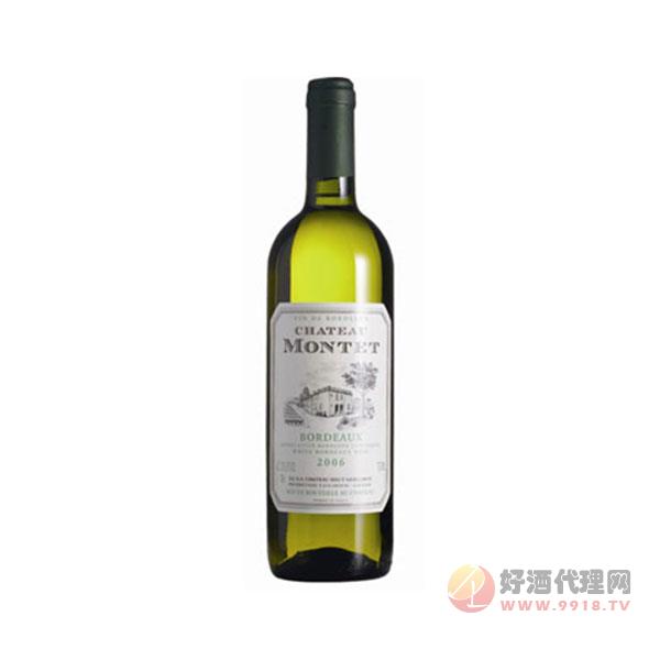 蒙特城堡波尔多干白葡萄酒