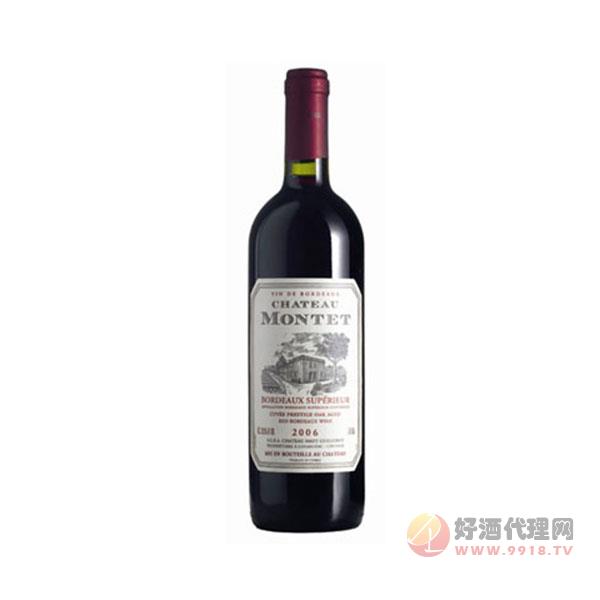 蒙特城堡超级波尔多干红葡萄酒