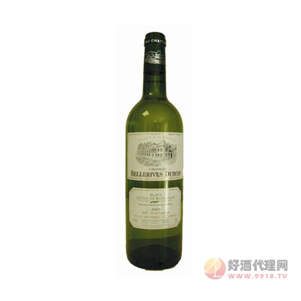 翰歌城堡干白葡萄酒