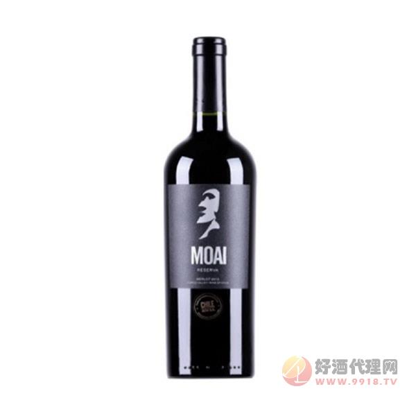 巨人莫亚珍藏美乐红葡萄酒