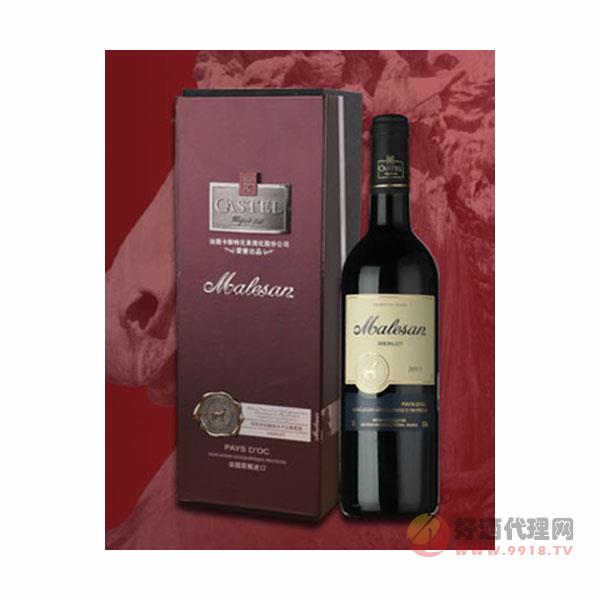 CASTEL玛利莎珍酿美乐干红葡萄酒