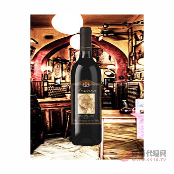 多斯卡纳黑标干红葡萄酒