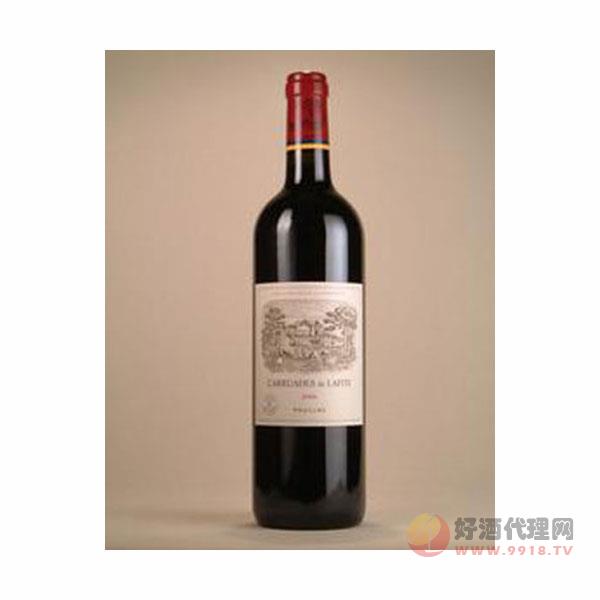 2001年拉菲副牌Carruades-葡萄酒